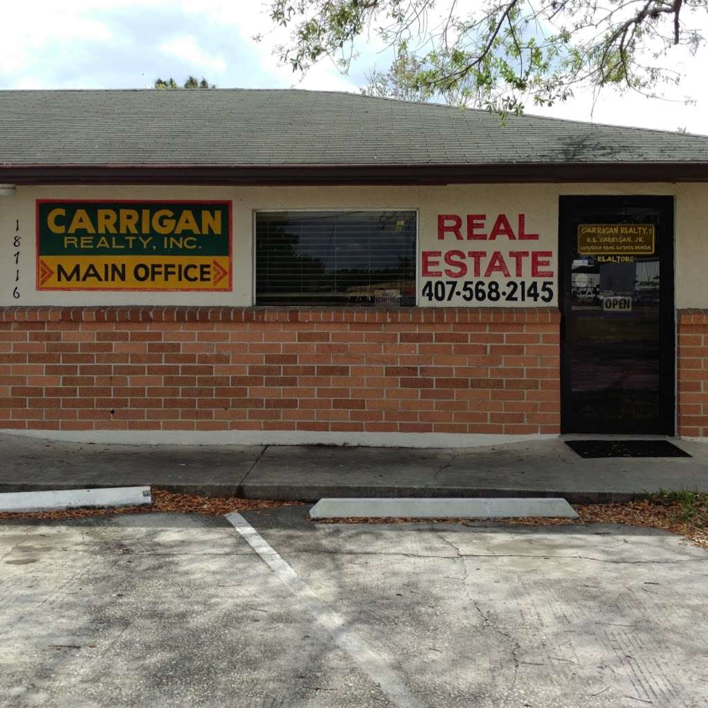 Carrigan Realty, Inc. | 18716 E Colonial Dr, Orlando, FL 32820, USA | Phone: (407) 568-2145