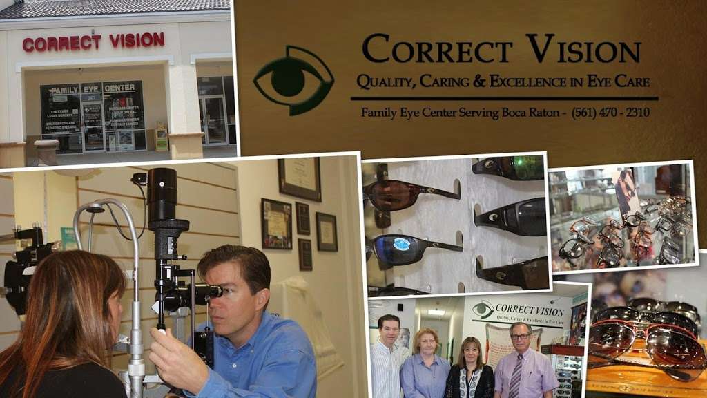 Correct Vision Family Eye Center | 21673 FL-7, Boca Raton, FL 33428, USA | Phone: (561) 470-2310