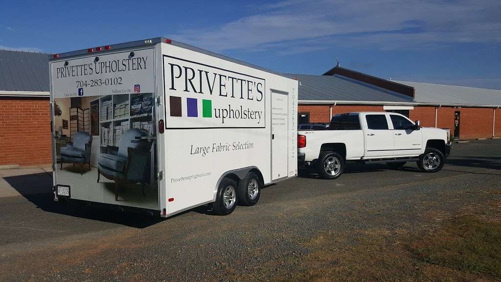 Privettes Upholstery | 1717 Williams Rd G, Monroe, NC 28110, USA | Phone: (704) 283-0102