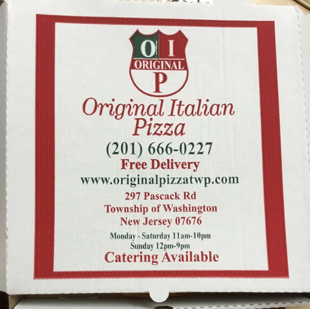 Original Pizza | 4809, 297 Pascack Rd, Township of Washington, NJ 07676, USA | Phone: (201) 666-0227