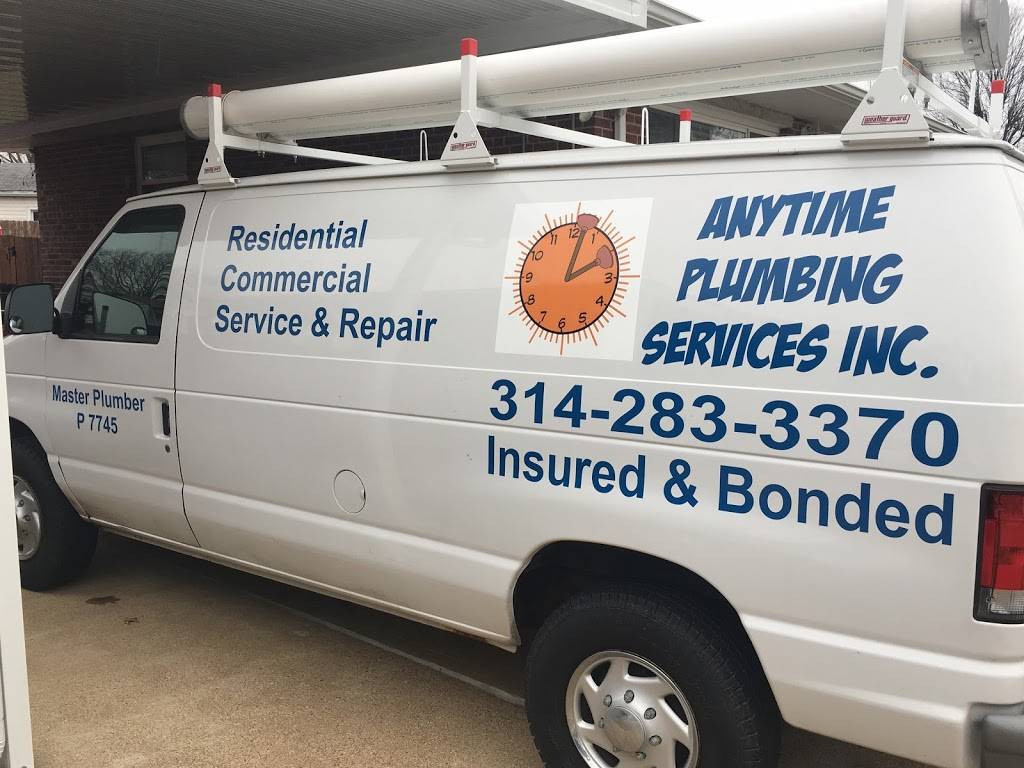 Anytime Plumbing Services Inc | 4103 Debra Ct, St. Louis, MO 63123, USA | Phone: (314) 283-3370