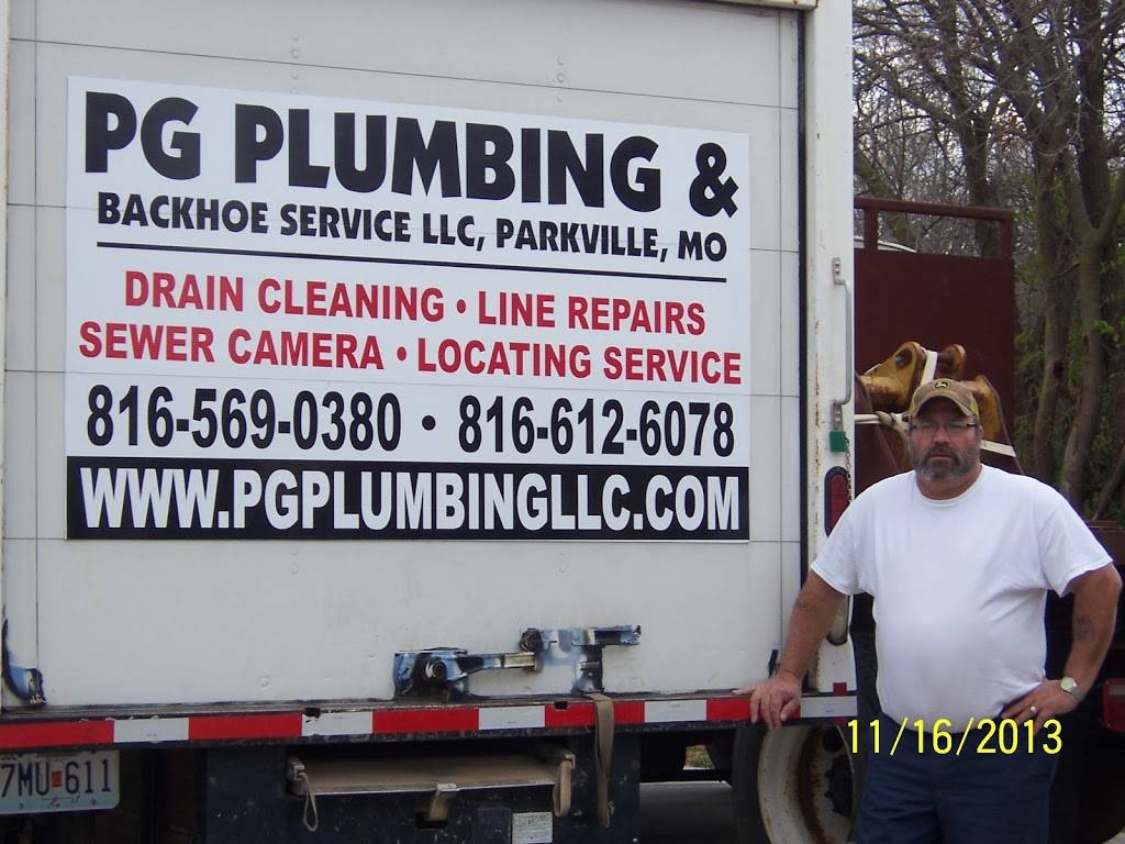 PG Plumbing LLC and Backhoe Service | 7424 NW Oak Dr, Parkville, MO 64152, USA | Phone: (816) 569-0380