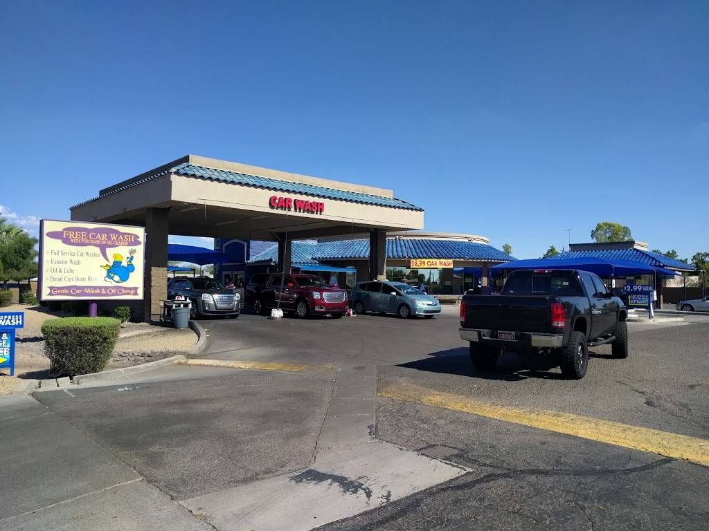 Genie Car Wash | 2831 E McKellips Rd, Mesa, AZ 85213, USA | Phone: (480) 985-0200