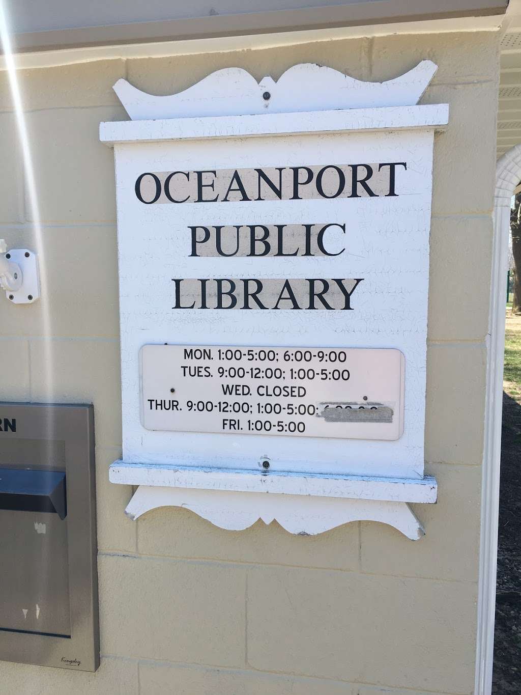 Oceanport Borough Library | 8 Iroquois Ave, Oceanport, NJ 07757, USA | Phone: (732) 229-2626