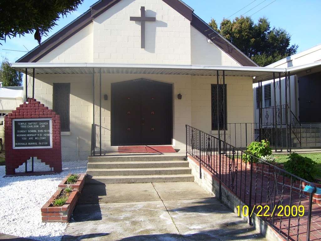 Temple Baptist Church | Richmond, CA 94804, USA | Phone: (510) 525-9103
