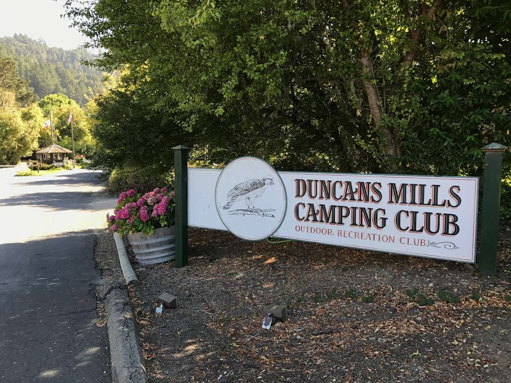 Duncans Mills Camping Club | 23575 Moscow Rd, Monte Rio, CA 95462, USA | Phone: (707) 865-3181
