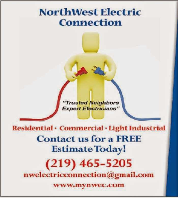 Northwest Electric Connection | 3017 Blue Grouse St, Valparaiso, IN 46383, USA | Phone: (219) 465-5205
