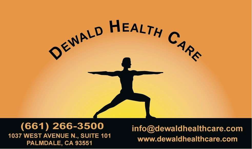 Dewald Chiropractic | 1037 Avenue N #101, Palmdale, CA 93551 | Phone: (661) 266-3500