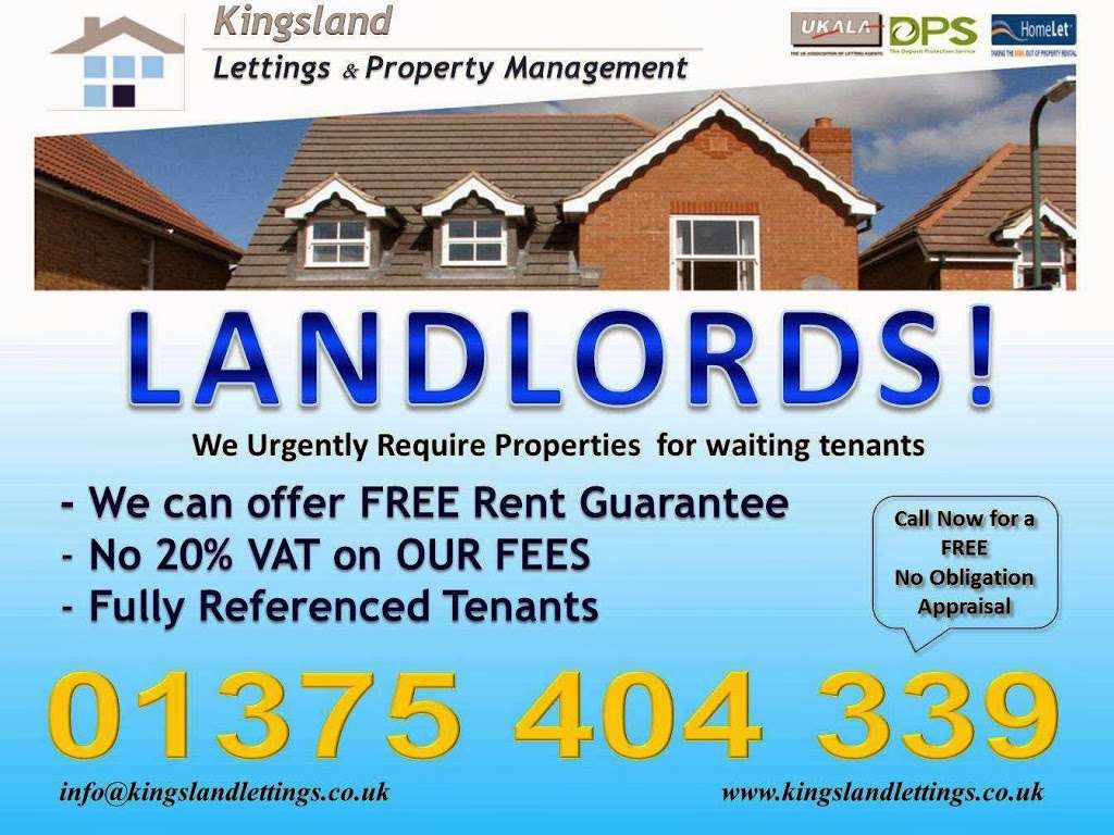 Kingsland Property Management | 77B Dudley Cl, Chafford Hundred, Grays RM16 6PG, UK | Phone: 01375 404339