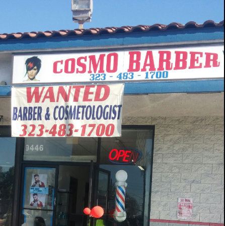 Cosmo Barber | 9446 Slauson Ave, Pico Rivera, CA 90660, USA | Phone: (323) 483-1700