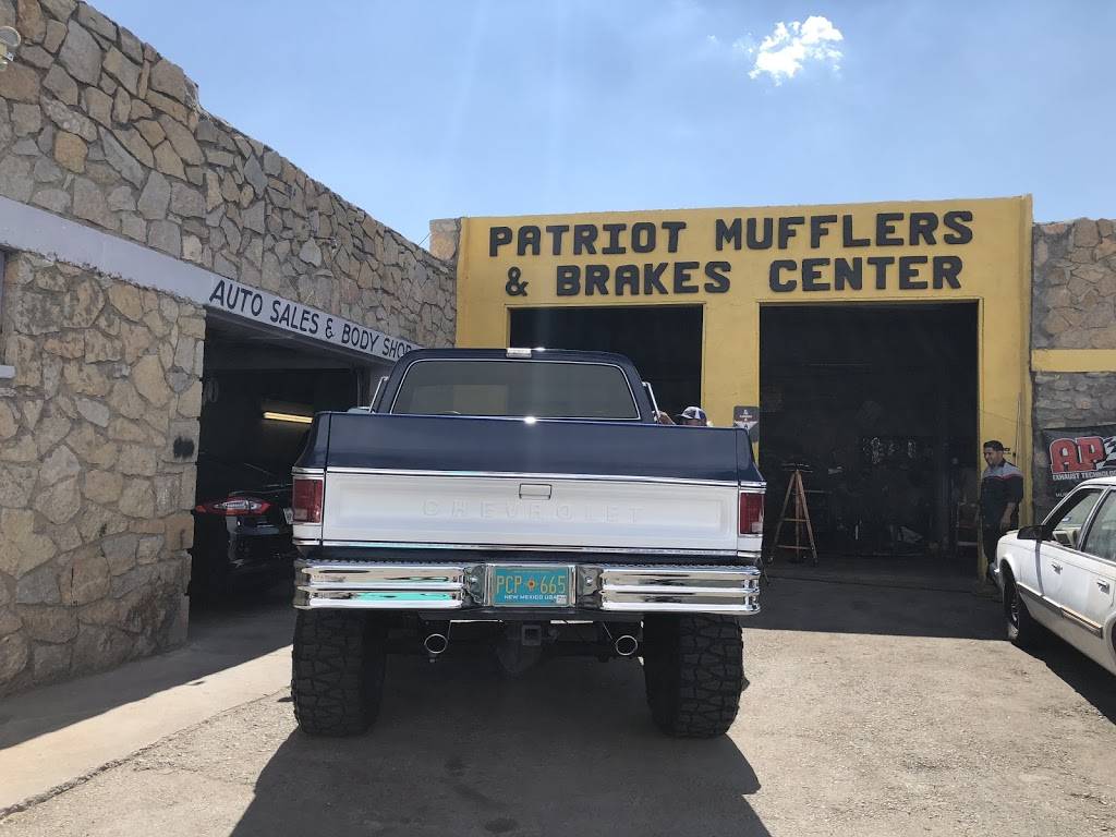 Patriot Mufflers & Brakes | 6117 Dyer St, El Paso, TX 79904, USA | Phone: (915) 562-2655