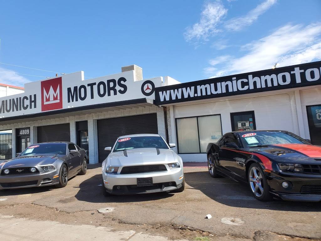 Munich Motors | 4809 N 7th Ave, Phoenix, AZ 85013, USA | Phone: (602) 274-0352