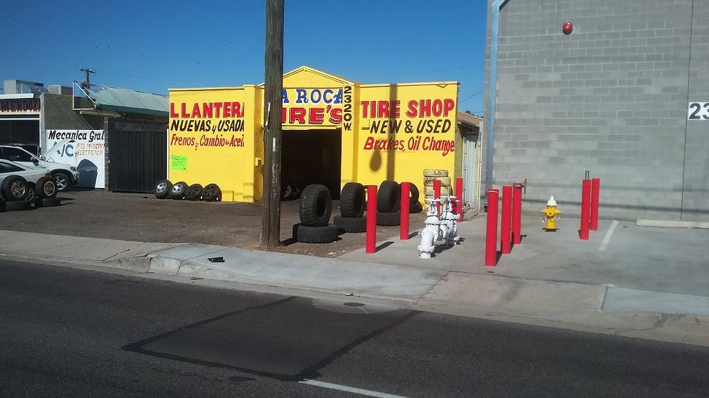 La Roca Tire Shop | 2320 W Buckeye Rd, Phoenix, AZ 85009, USA | Phone: (602) 254-6033