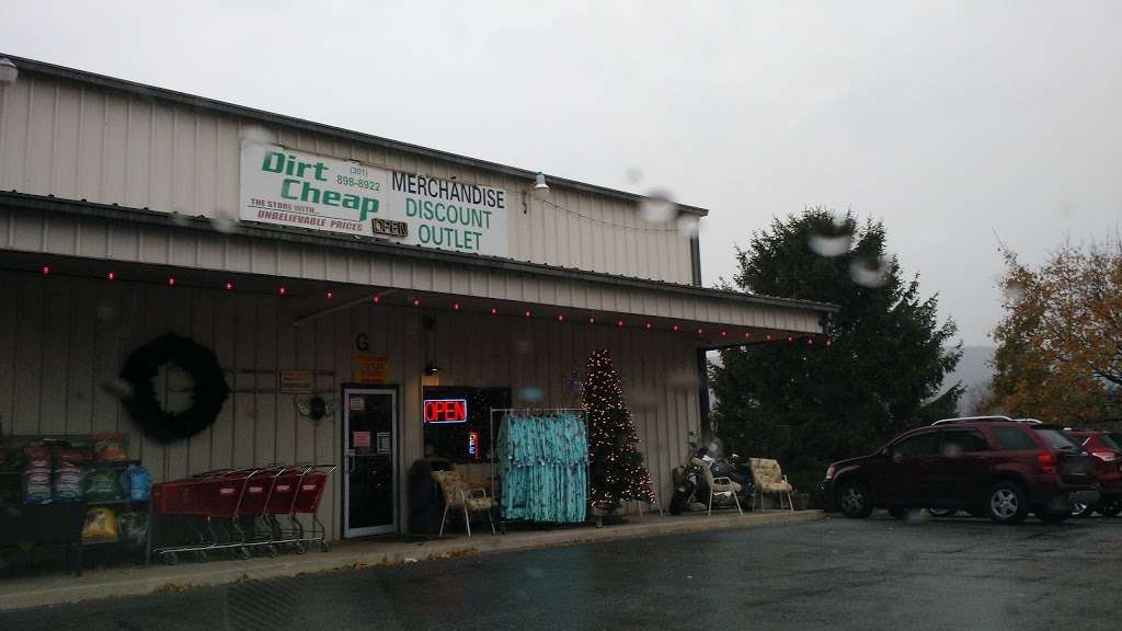 Dirt Cheap | 6830 Putman Rd # C3, Thurmont, MD 21788, USA | Phone: (240) 288-7118