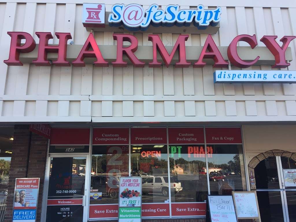 SafeScript Pharmacy | 342 Shopping Center Dr, Wildwood, FL 34785, USA | Phone: (352) 748-9900
