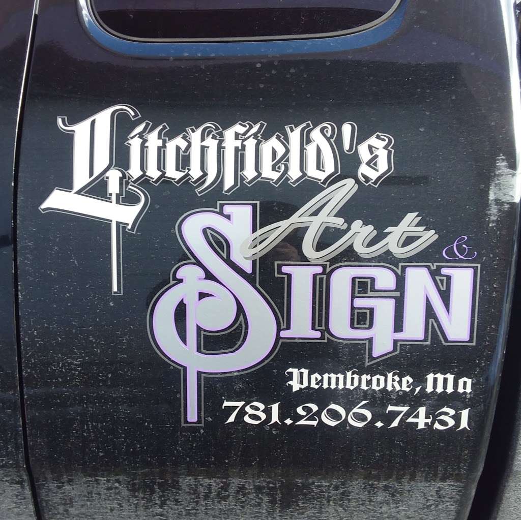 Litchfields Art & Sign | 300 Oak St # 1015, Pembroke, MA 02359, USA | Phone: (781) 829-0222