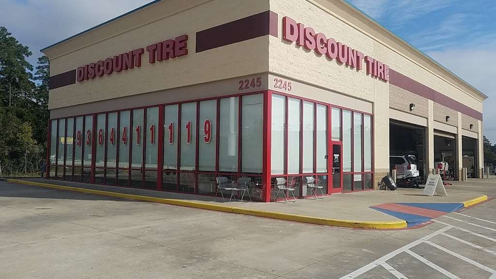 Discount Tire | 2245 Stoneside Rd, Conroe, TX 77303, USA | Phone: (936) 441-1119