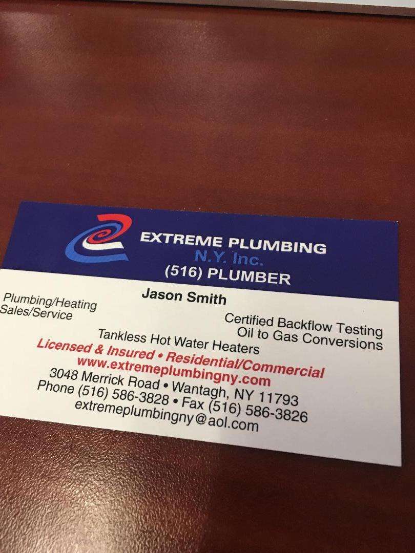 Extreme Plumbing N.Y. Inc. | 4337, 3048 Merrick Rd, Wantagh, NY 11793, USA | Phone: (516) 586-3828