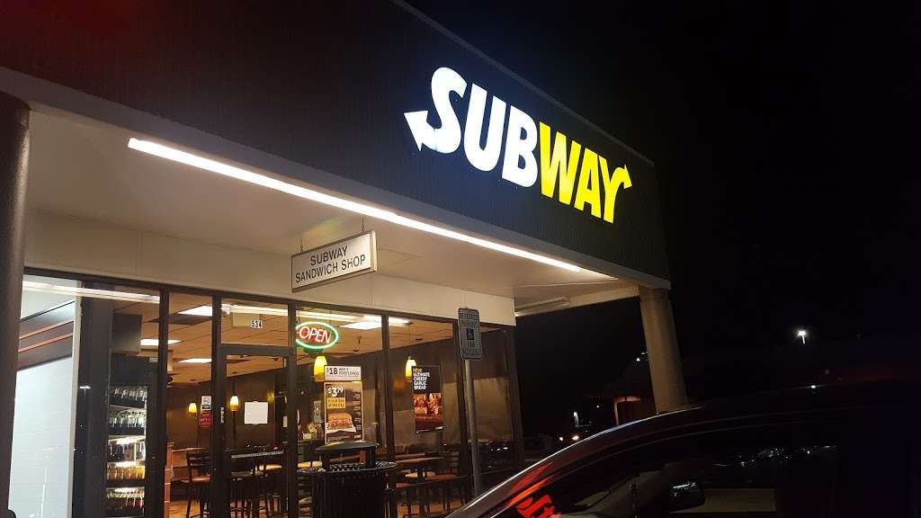 Subway Restaurants | 534 El Dorado Blvd, Webster, TX 77598 | Phone: (281) 486-8636