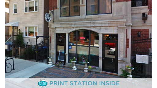 PrintWithMe Print Kiosk at Evas Cafe | 1447 N Sedgwick St, Chicago, IL 60610, USA | Phone: (773) 797-2118