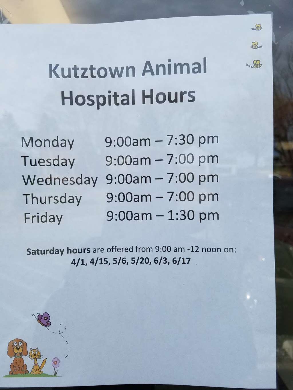 Kutztown Animal Hospital | 15620 Kutztown Rd, Kutztown, PA 19530, USA | Phone: (610) 683-5353