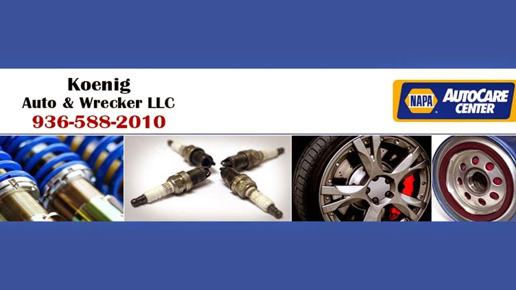 Koenig Auto & Wrecker LLC | 14963 TX-105, Montgomery, TX 77316, USA | Phone: (936) 588-2010