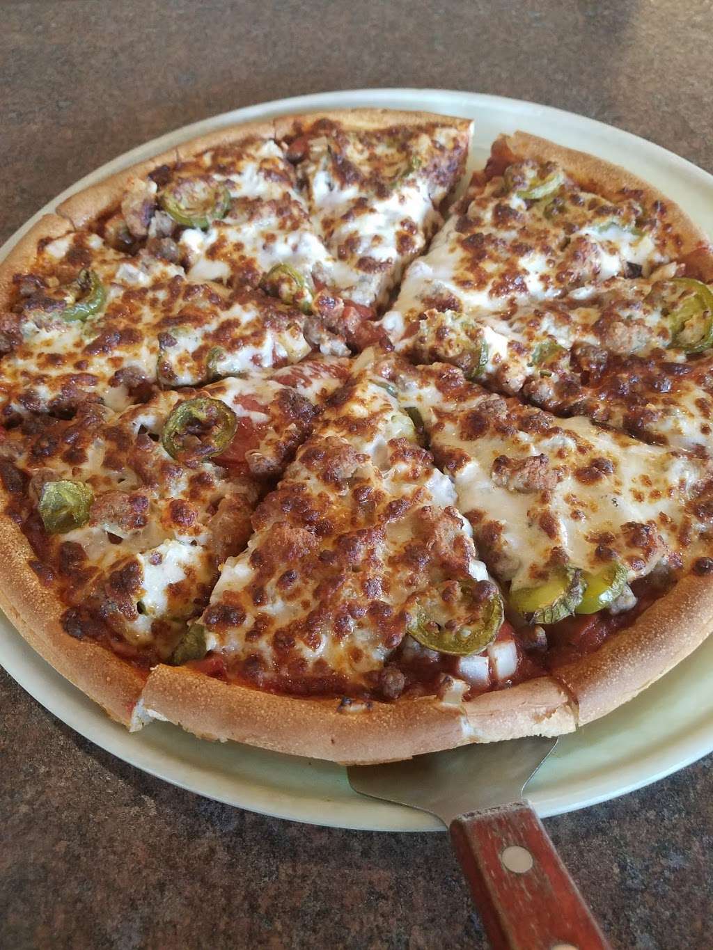 Godfathers Pizza | 8650 N Sam Houston Pkwy E #110, Humble, TX 77396, USA | Phone: (281) 219-6000