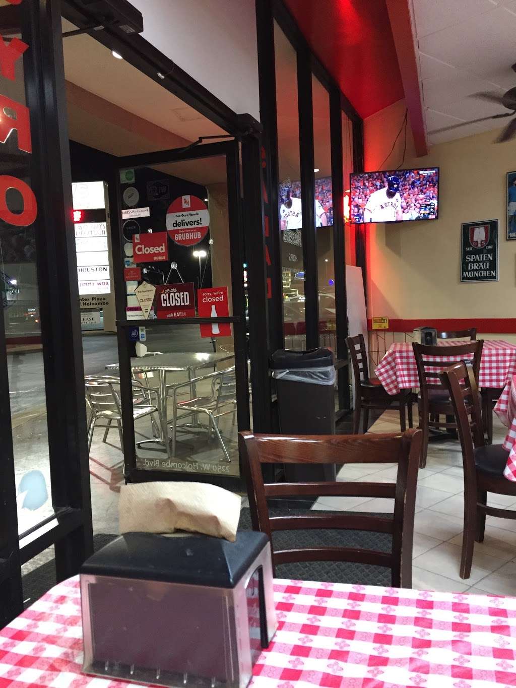 Two Guys Pizzeria | 2250 W Holcombe Blvd, Houston, TX 77030 | Phone: (713) 660-6262