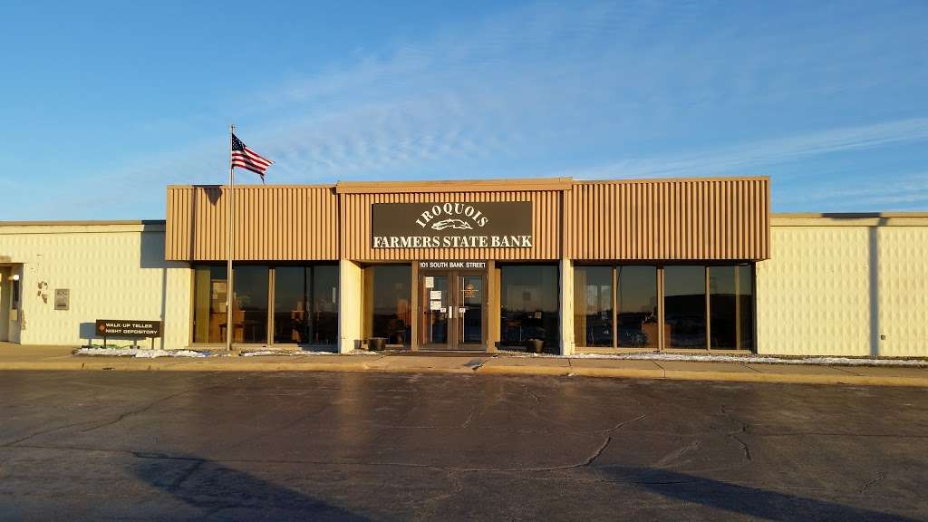 Iroquois Farmers State Bank | 101 Bank St, Ashkum, IL 60911, USA | Phone: (815) 698-2346