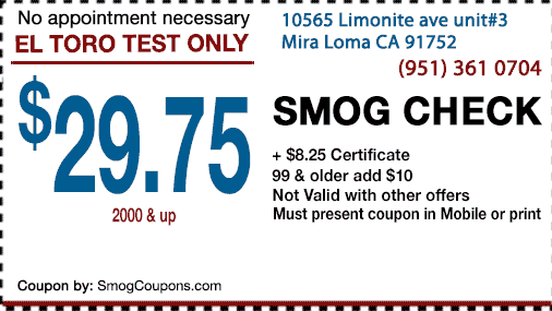 El Toro Test Only | 10565 Limonite Ave # 3, Mira Loma, CA 91752, USA | Phone: (951) 361-0704