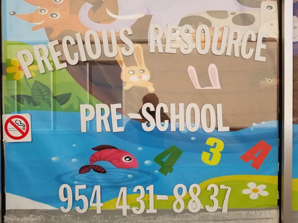 Precious Resource Preschool | 3256 S University Dr, Miramar, FL 33025, USA | Phone: (954) 431-8837