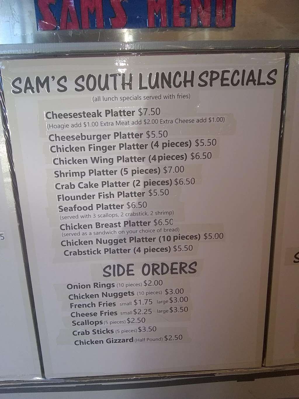 Sams South Breakfast & Lunch | 282 W Washington Ln, Philadelphia, PA 19144 | Phone: (215) 843-3338