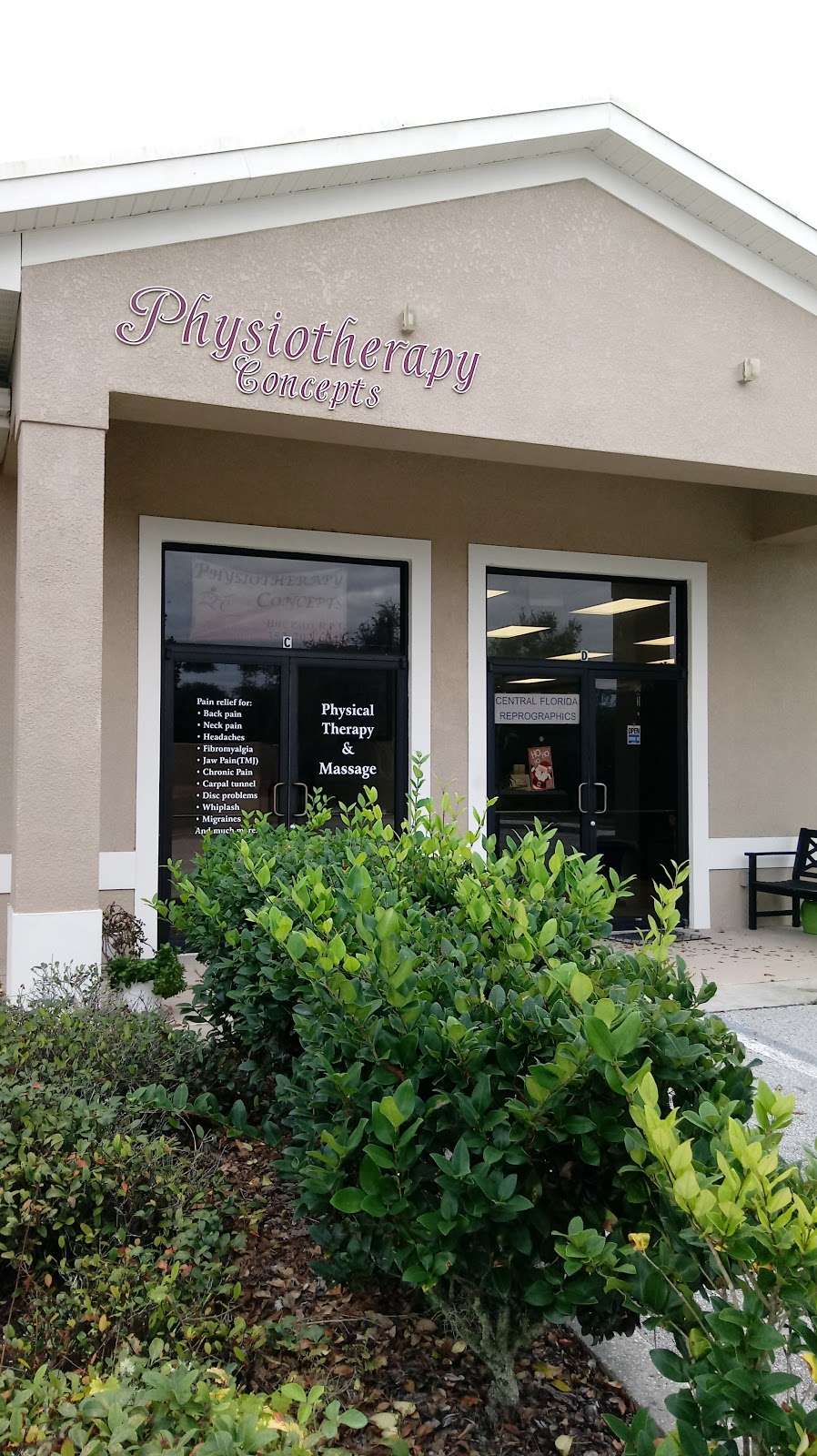 Physiotherapy Concepts | 2205 Cluster Suite C, Oak Dr, Clermont, FL 34711, USA | Phone: (352) 557-6980