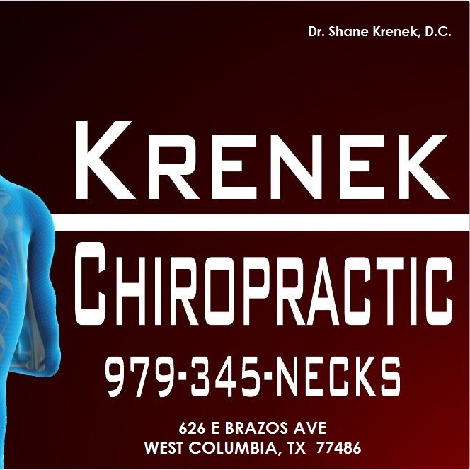 Krenek Chiropractic | 626 E Brazos Ave, West Columbia, TX 77486, USA | Phone: (979) 345-6325