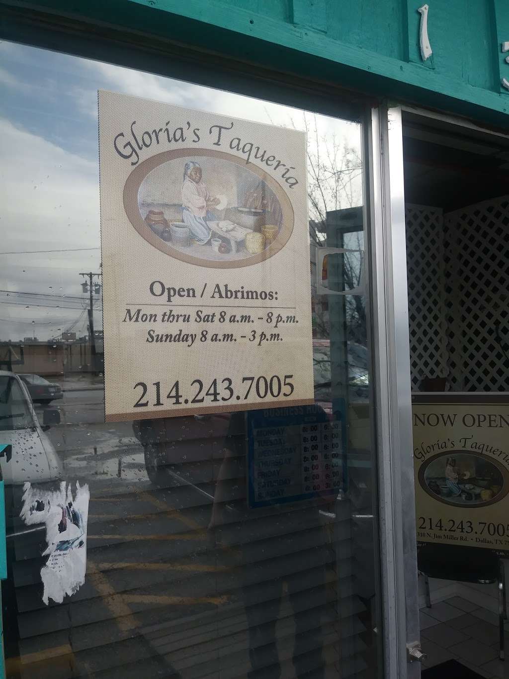 Gloria’s Taqueria | 1310 N Jim Miller Rd, Dallas, TX 75217, USA | Phone: (214) 243-7005