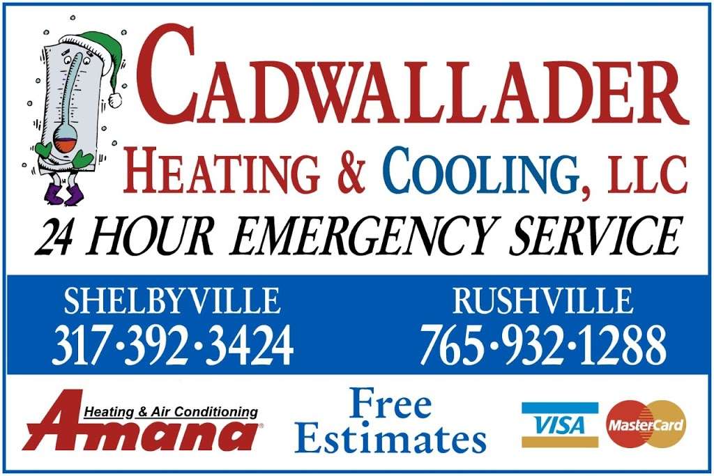 Cadwallader Heating & Cooling LLC | 9278 W, IN-44, Manilla, IN 46150, USA | Phone: (317) 392-3424