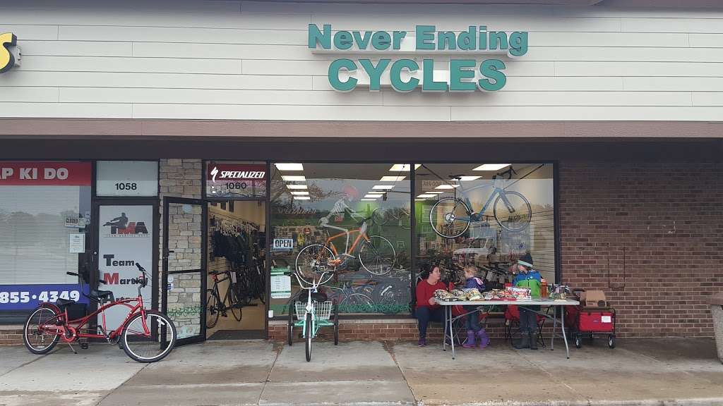 Never Ending Cycles | 1060 E Schaumburg Rd, Streamwood, IL 60107, USA | Phone: (630) 882-0822