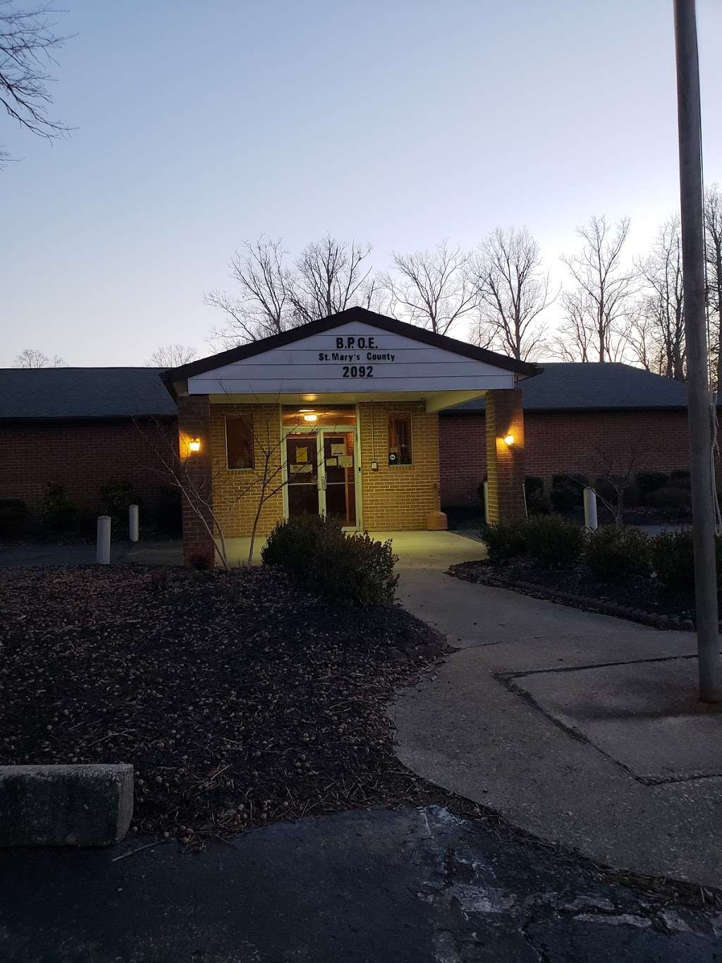 Elks Lodge 2092 - St. Marys County | 45779 Fire Dept Ln, California, MD 20619 | Phone: (301) 863-7800