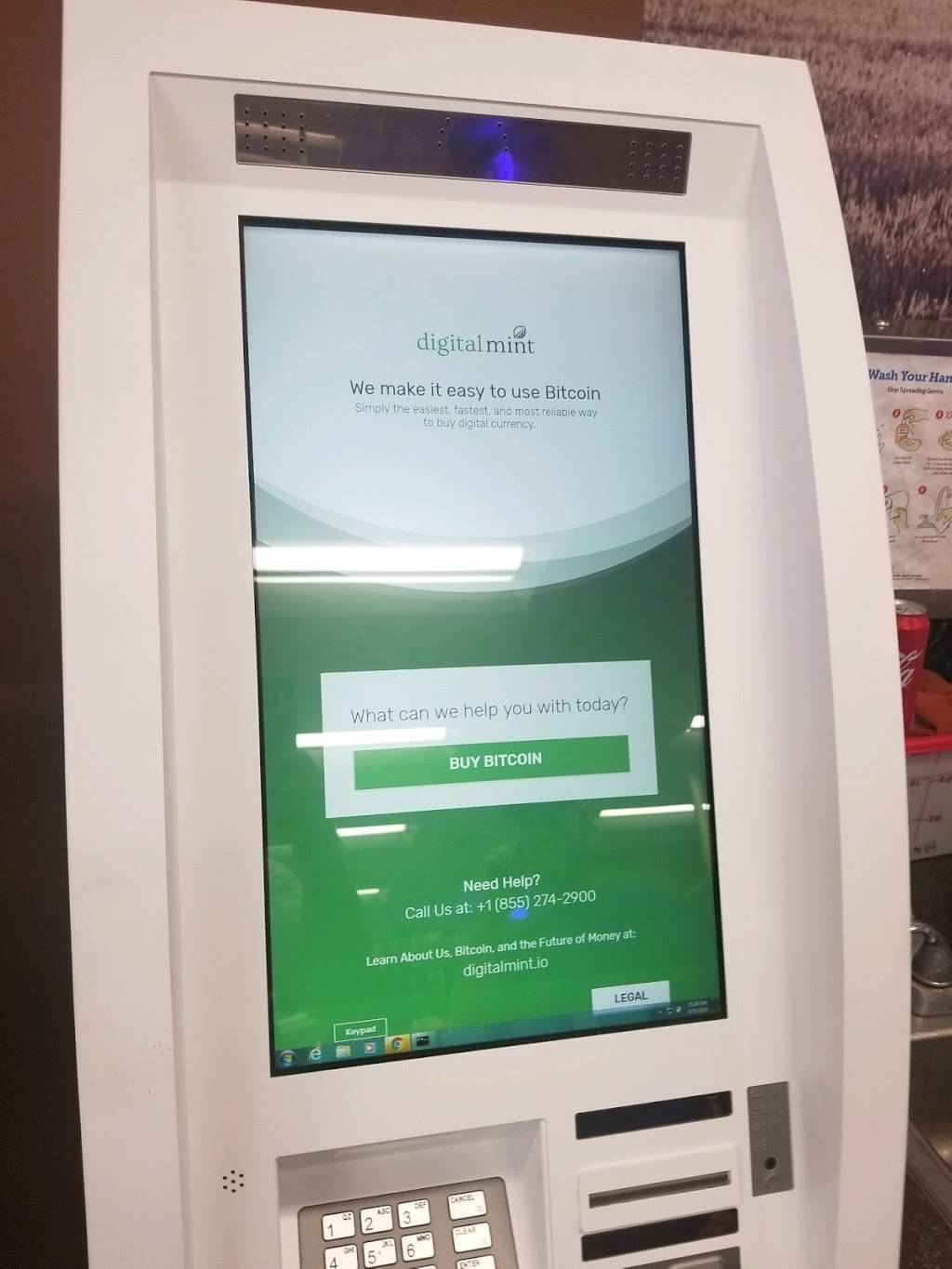 DigitalMint Bitcoin ATM | 2616 S Mission Rd, Tucson, AZ 85713, USA | Phone: (855) 274-2900