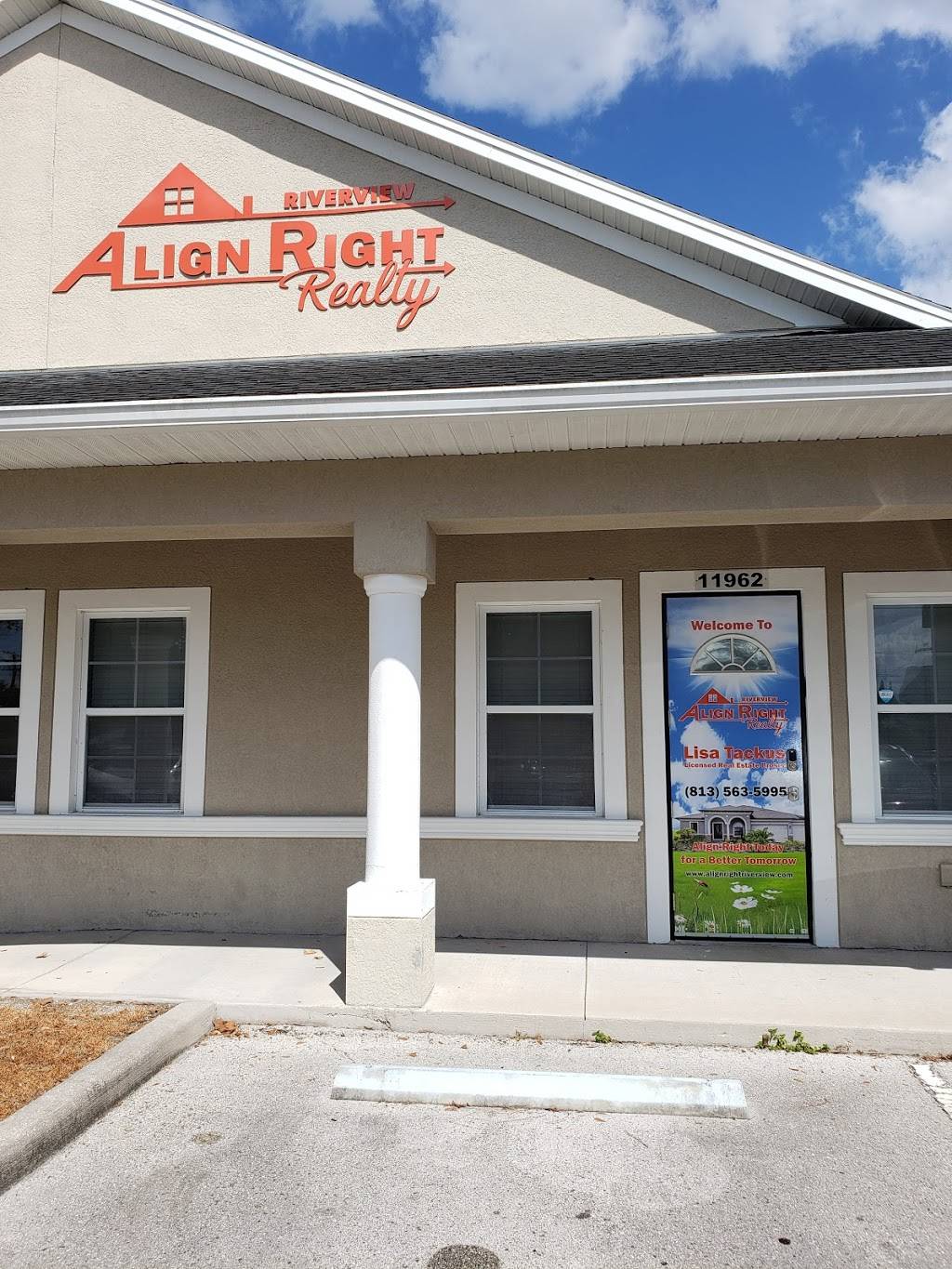 Align Right Realty Riverview | 11962 Balm Riverview Rd, Riverview, FL 33569, USA | Phone: (813) 563-5995