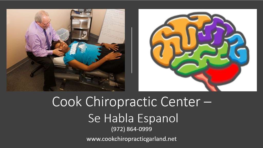 Cook Chiropractic Center | 104 E Centerville Rd, Garland, TX 75041 | Phone: (972) 864-0999