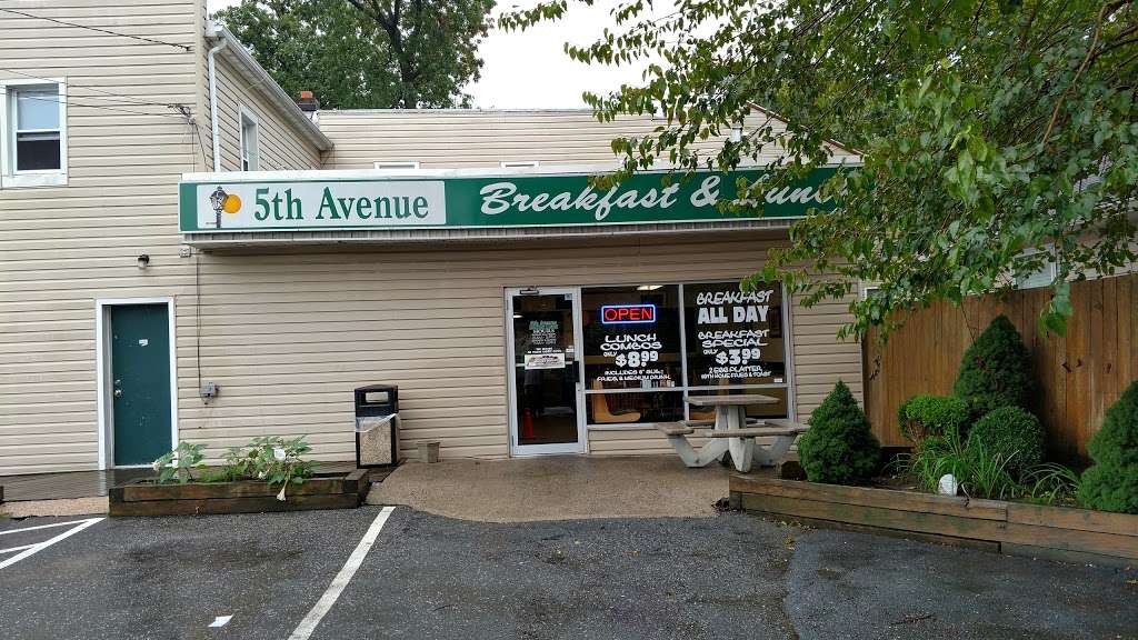 Fifth Avenue breakfast and lunch restaurant | 503 Greenway Rd SE, Glen Burnie, MD 21061, USA | Phone: (410) 768-3532