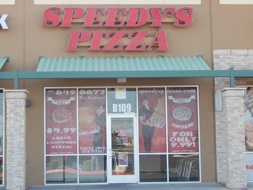 Speedys Pizza, North Zaragoza Road, El Paso, TX | 3590 N Zaragoza Rd, El Paso, TX 79938, USA | Phone: (915) 849-8877