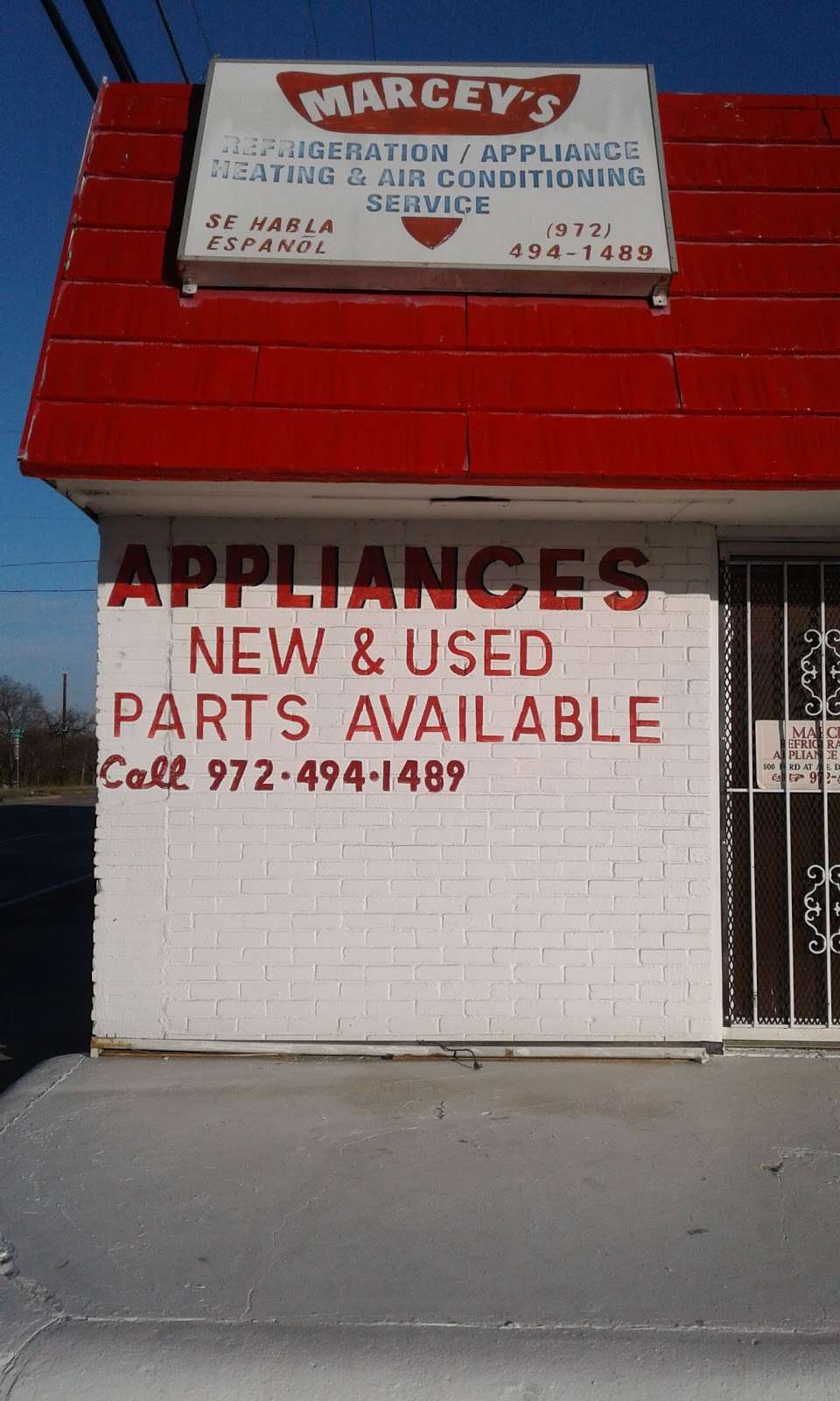 Marceys Refrigeration & Appliance Service | 500 Ford St, Garland, TX 75040, USA | Phone: (972) 494-1489