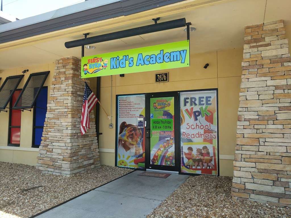 First Step Kids Academy | 2876 S Alafaya Trail, Orlando, FL 32828 | Phone: (407) 730-8984