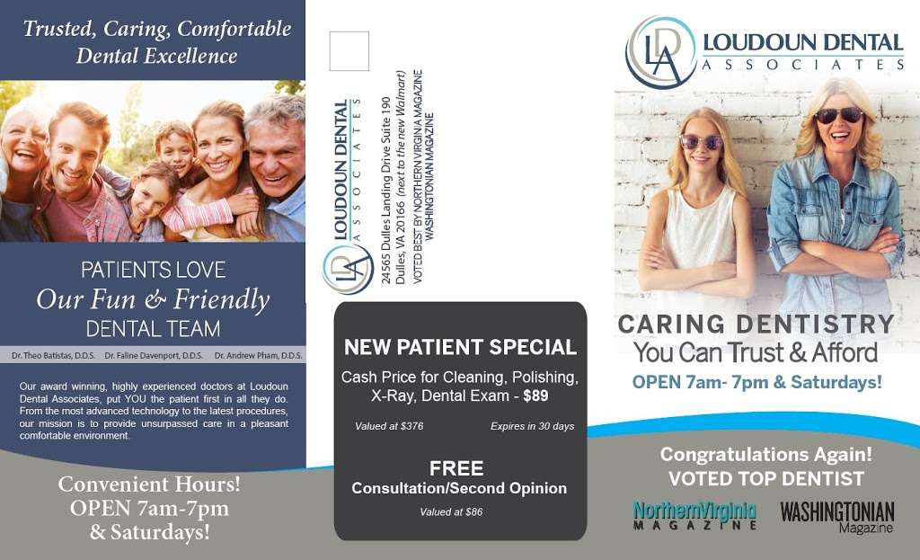 Loudoun Dental Associates | 24565 Dulles Landing Dr #190, Sterling, VA 20166 | Phone: (703) 542-7600