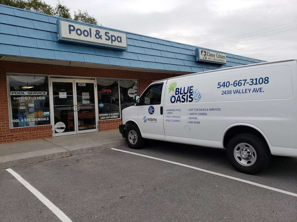 Blue Oasis | 2436 Valley Ave, Winchester, VA 22601, USA | Phone: (540) 667-3108