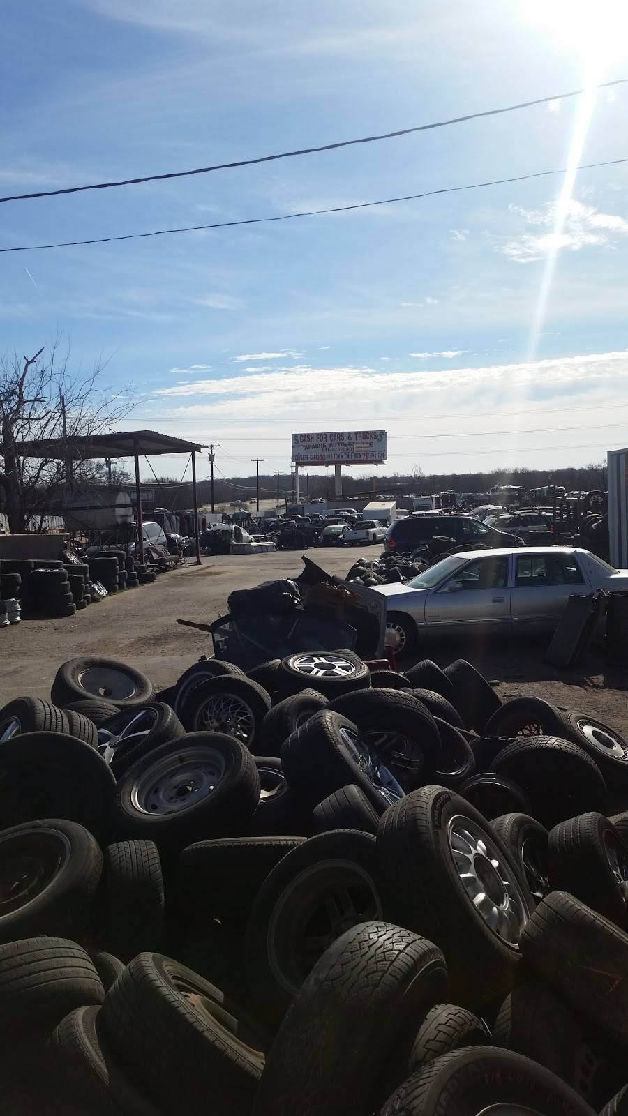 Apache Iron Metal & Auto Salvage | 1001 W Kennedale Pkwy, Fort Worth, TX 76140, USA | Phone: (817) 478-5401