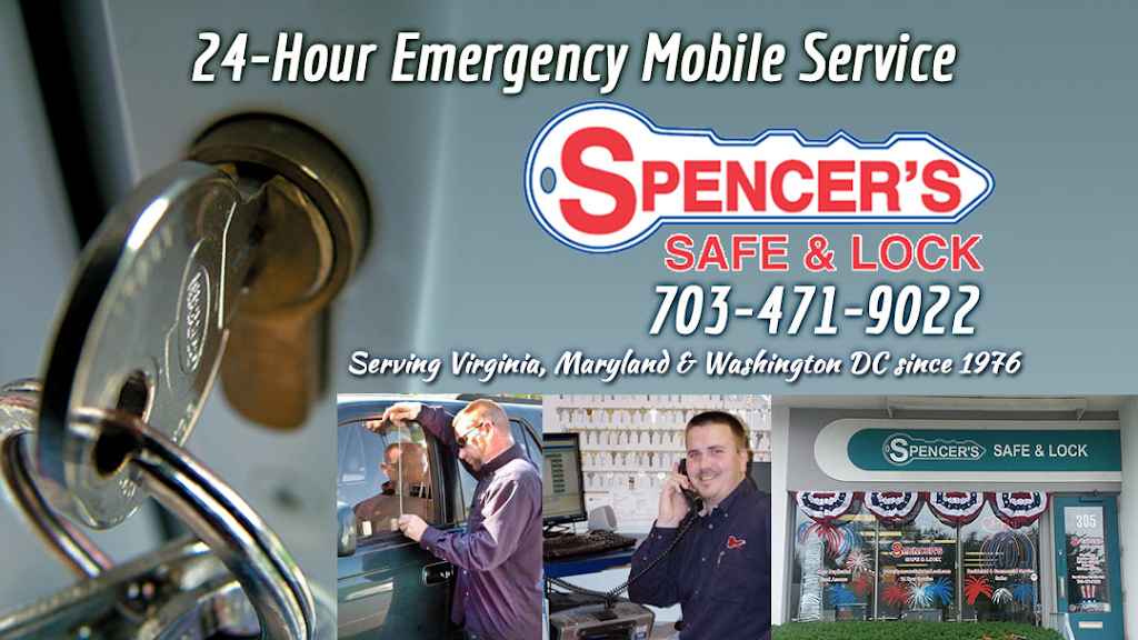 Spencer’s Safe & Lock | 46000 Old Ox Rd #100, Sterling, VA 20166, USA | Phone: (703) 471-9022