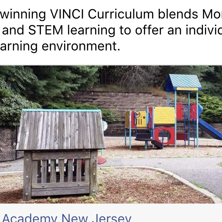 Vinci Academy | 333 US-46, Mountain Lakes, NJ 07046, USA | Phone: (973) 541-4700